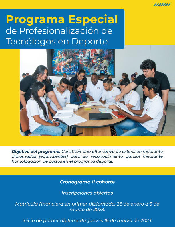 Info Diplomados Profesionalización Tecnólogos II cohorte1