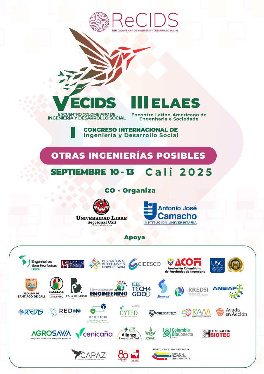 Invitación I Congreso Internacional de Ingeniería y Desarrollo Social Invitación I Congreso Internacional de Ingeniería y Desarrollo Social